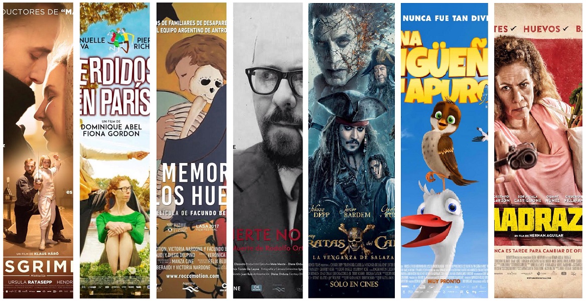 Argentina: Estos son los estrenos del jueves 25 de mayo de 2017