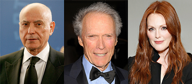 Alan Arkin, Clint Eastwood, Julianne Moore