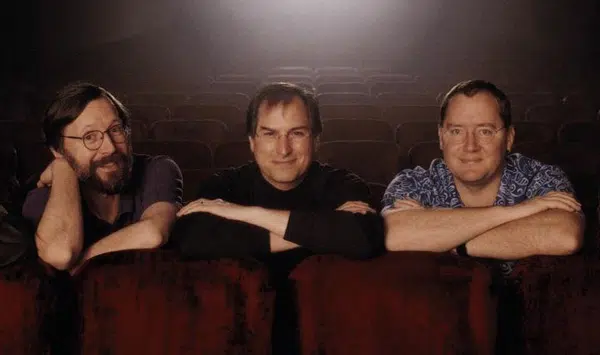 Edwin Catmull, Steve Jobs, John Lasseter, los popes de Pixar