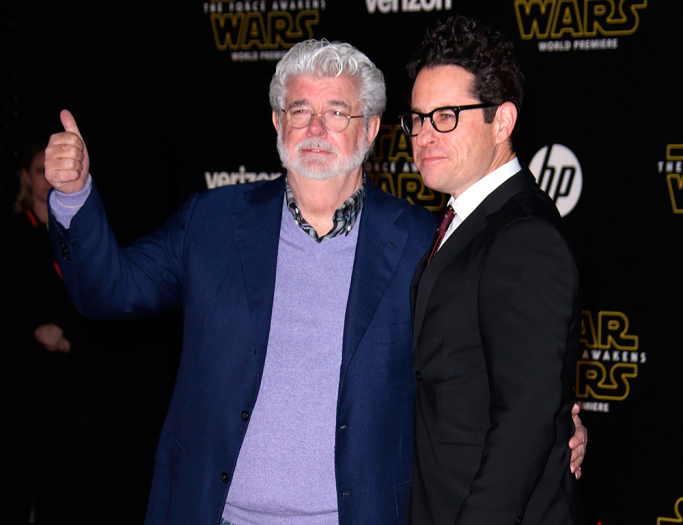 George Lucas y J.J. Abrahams.