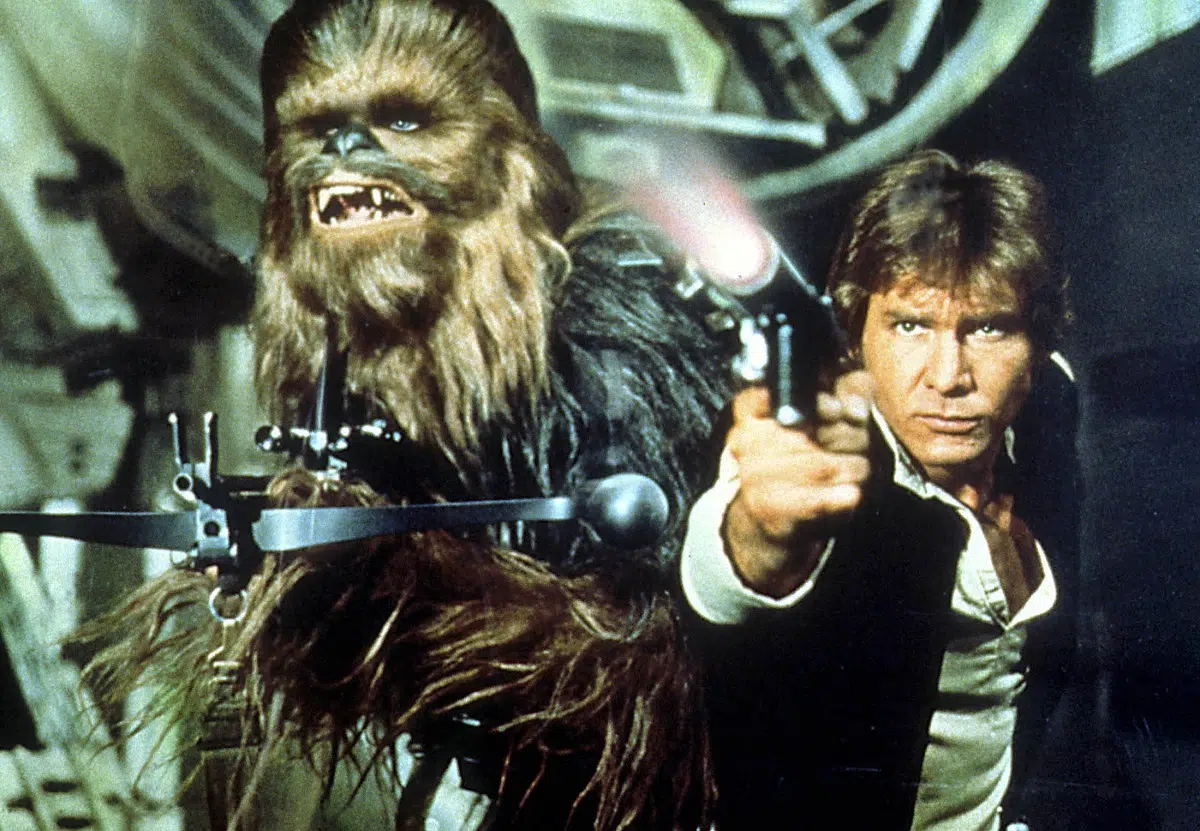 “Star Wars” lanzó la carrera a la fama de Harrison Ford.